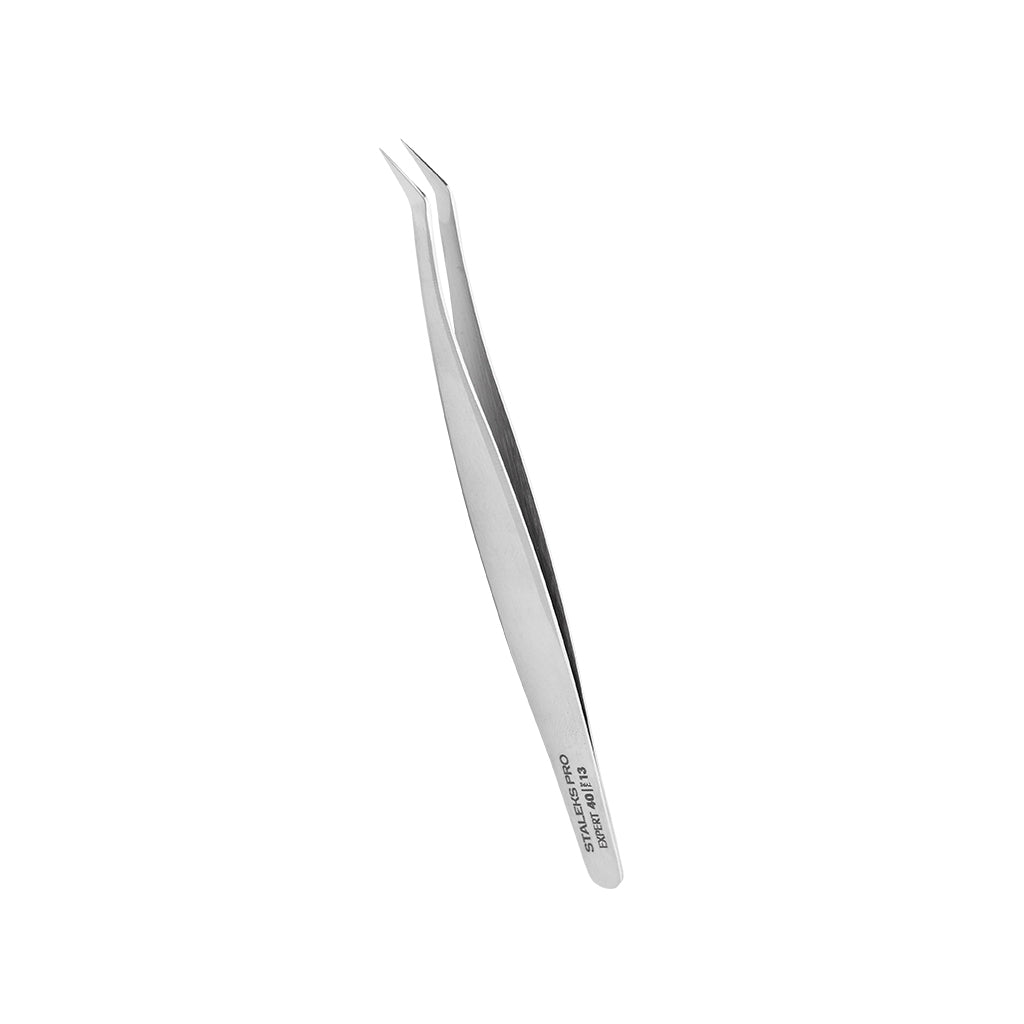 Pinza Técnica Clásica Expert 40 Type 13 Profesional para Extensiones de Pestañas - STALEKS
