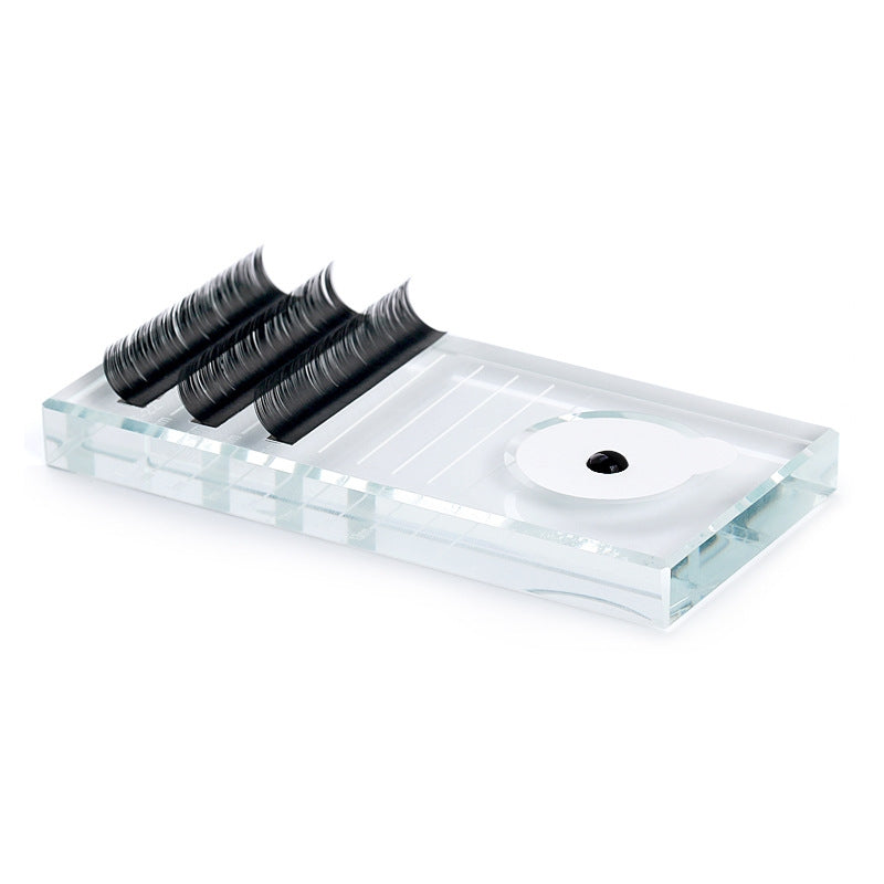 Soporte Cristal adhesivo y Extensiones de Pestañas
