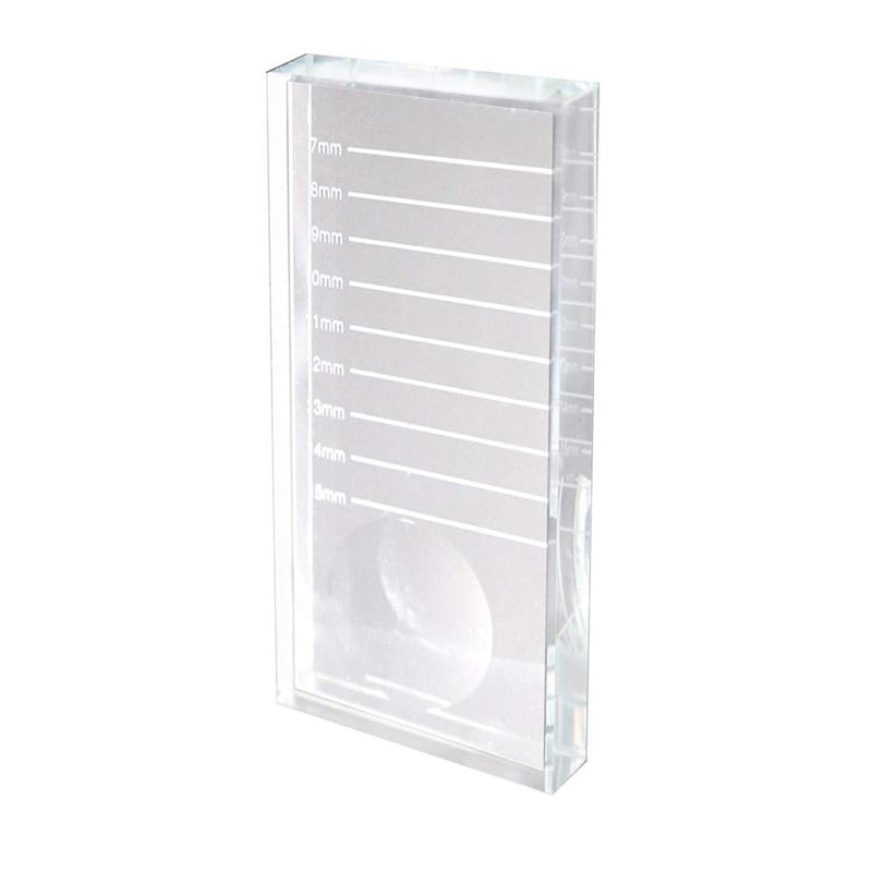 Soporte Cristal adhesivo y Extensiones de Pestañas