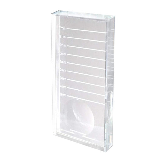 Soporte Cristal adhesivo y Extensiones de Pestañas