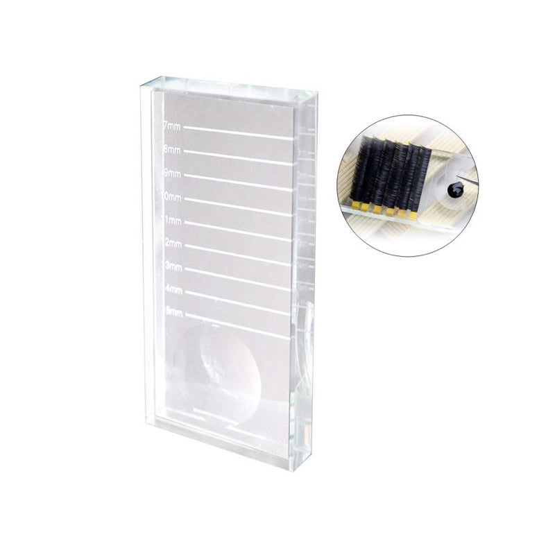 Soporte Cristal adhesivo y Extensiones de Pestañas