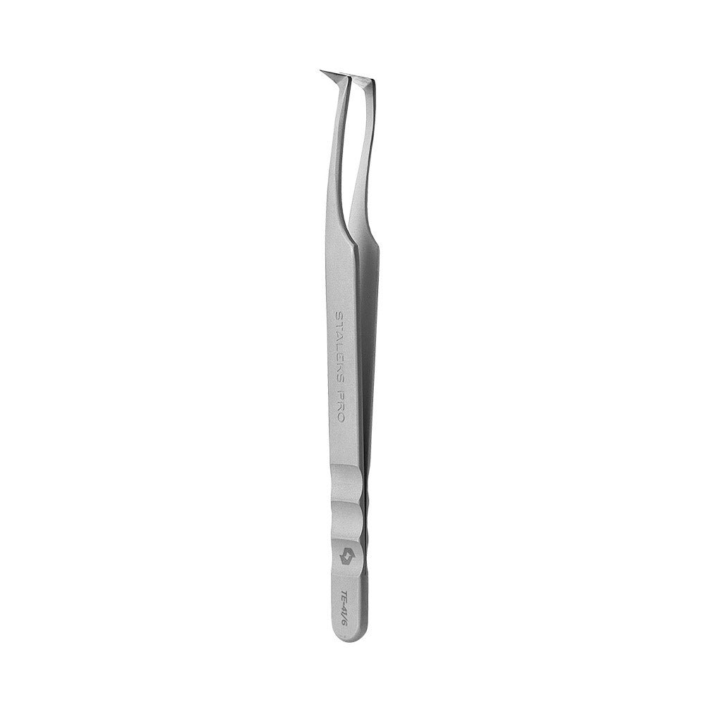 Pinza Volumen Expert 41 Type 6 Profesional para Extensiones de Pestañas - STALEKS