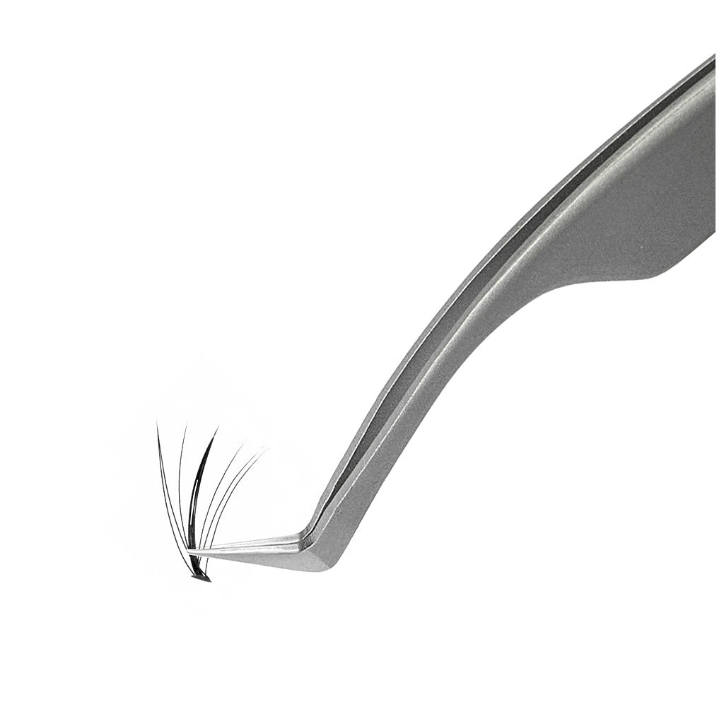 Pinza Volumen Expert 41 Type 6 Profesional para Extensiones de Pestañas - STALEKS