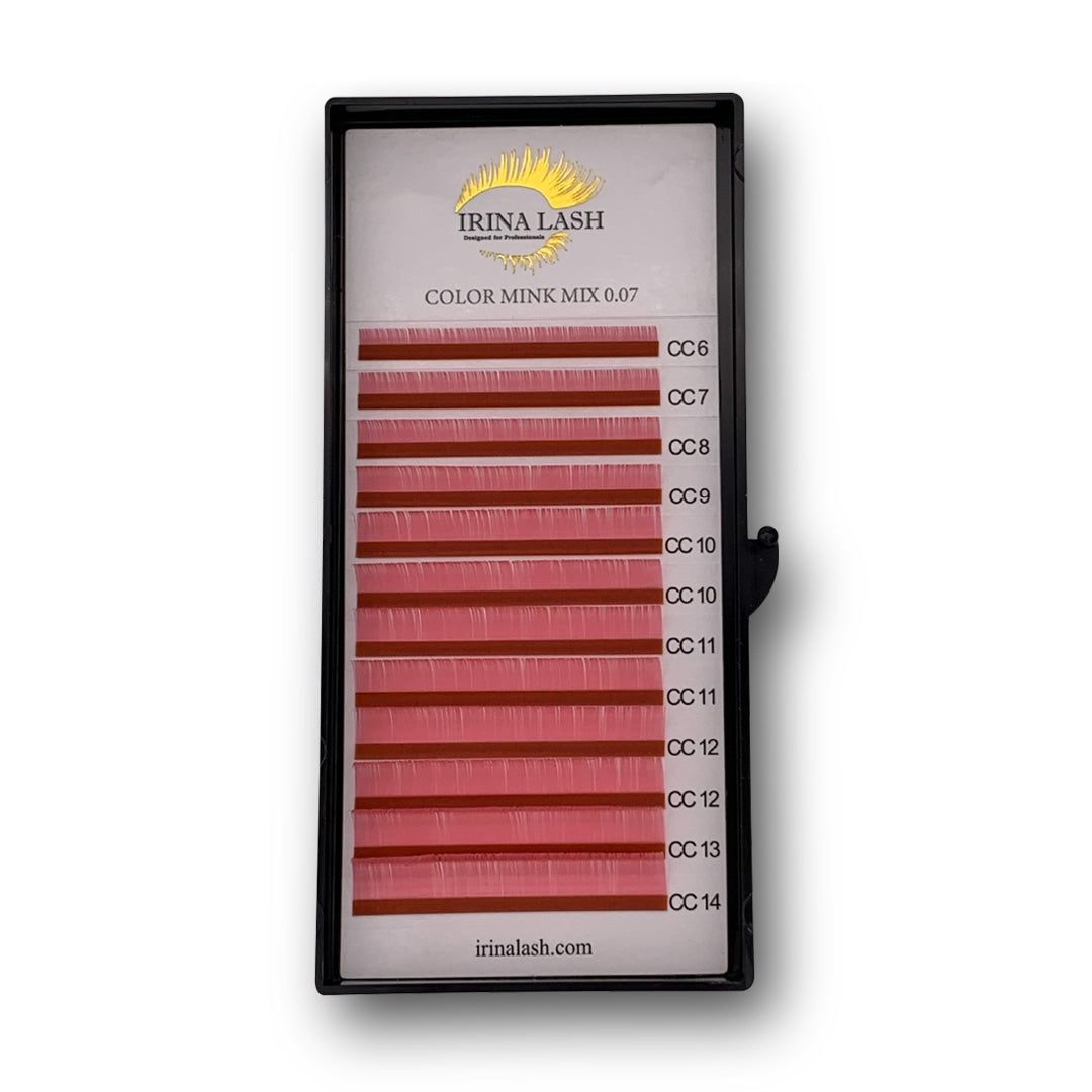 Color Mink Mix Extensiones de Pestañas - Irina Lash