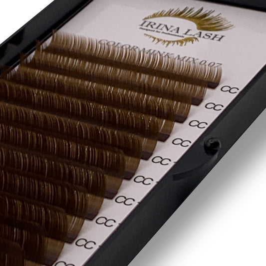 Color Mink Mix Extensiones de Pestañas - Irina Lash