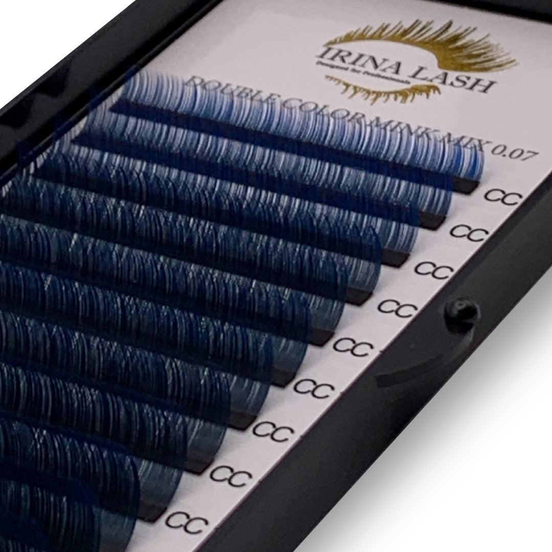 Double Color Mink Mix Extensiones de Pestañas - Irina Lash