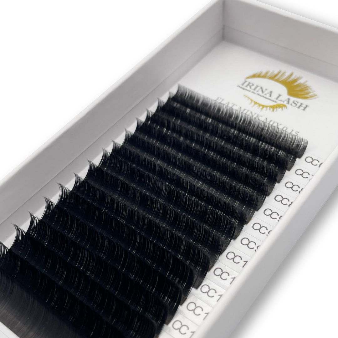 Flat Mink Mix Extensiones de Pestañas - Irina Lash