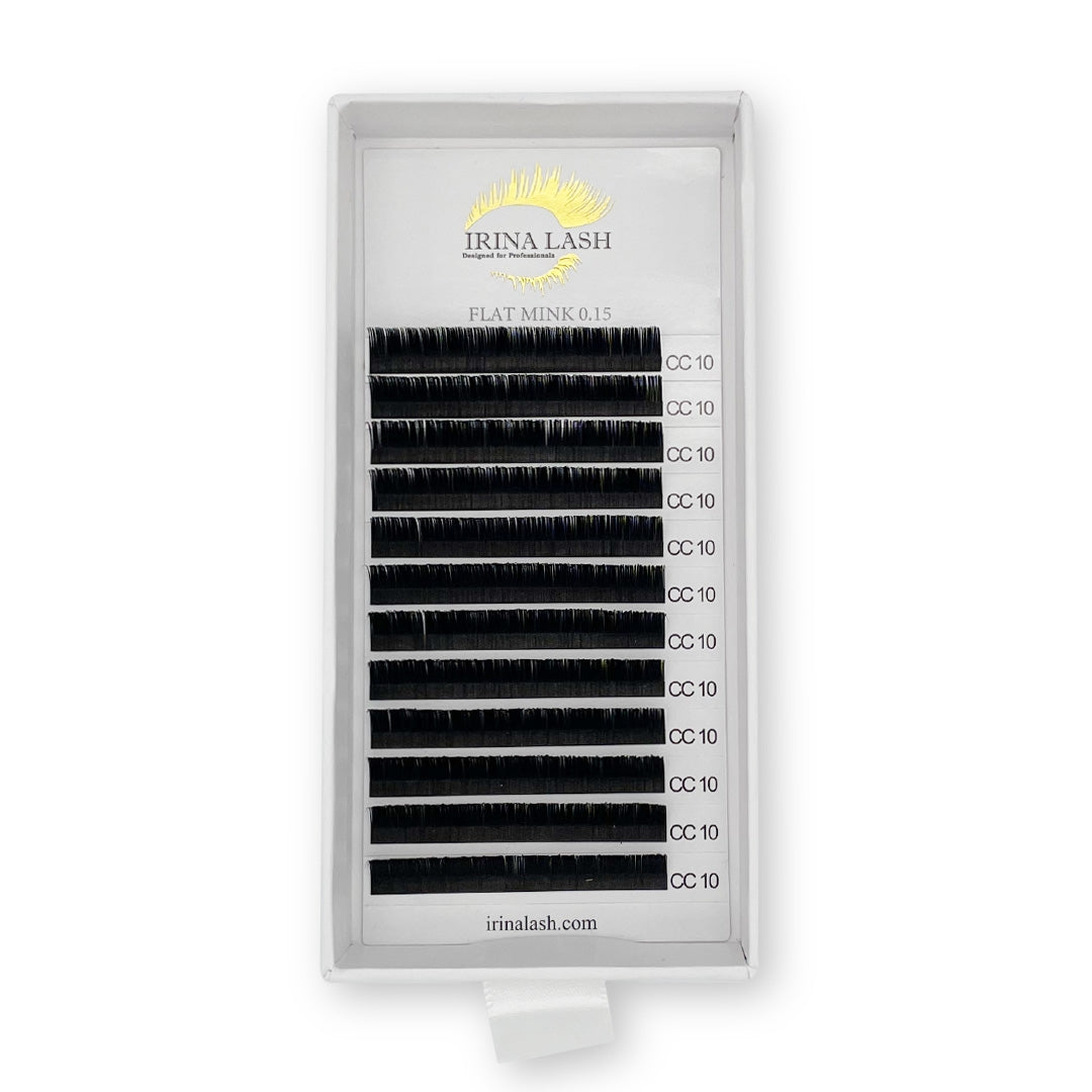 Flat Mink Extensiones de Pestañas - Irina Lash
